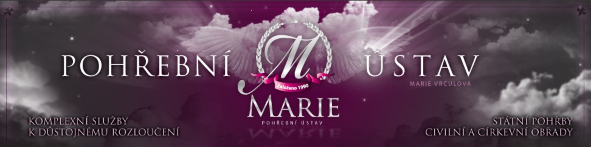 logo firmy POHŘEBNÍ SLUŽBA MARIE