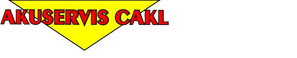 logo firmy AKUSERVIS CAKL