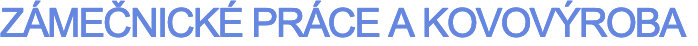 logo firmy Zámečnické práce a kovovýroba