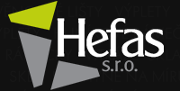 logo firmy HEFAS s.r.o.