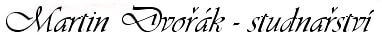 logo firmy  Martin Dvořák - studnařství