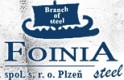 logo firmy Foinia steel spol. s.r.o.