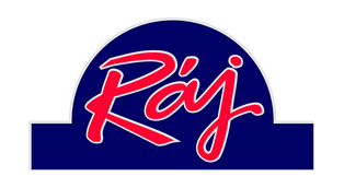 logo firmy RÁJ - dětské a kojenecké zboží