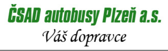 logo firmy ČSAD AUTOBUSY PLZEŇ