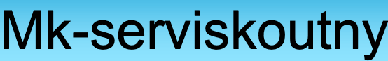 logo firmy  Mk-serviskoutny
