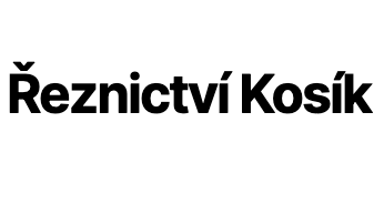 logo firmy ŘEZNICTVÍ KOSÍK 