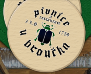 logo firmy Pivnice a restaurace U Broučka