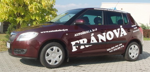 logo firmy Autoškola A+J FRÁNOVÁ - Plzeň