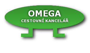 logo firmy OMEGA - Cestovní kancelář
