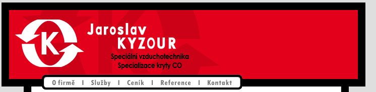 logo firmy Vzduchotechnika, KRYTY CO – Jaroslav Kyzour